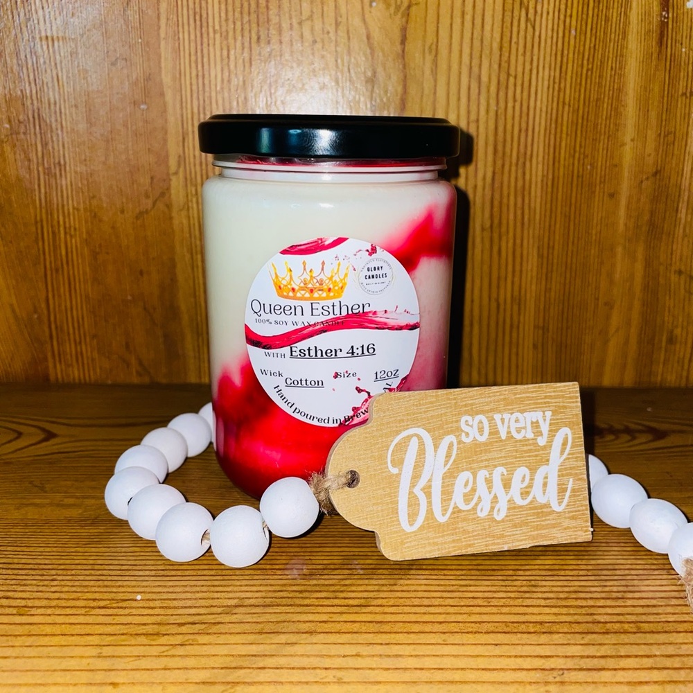 Queen Esther Candle 12oz